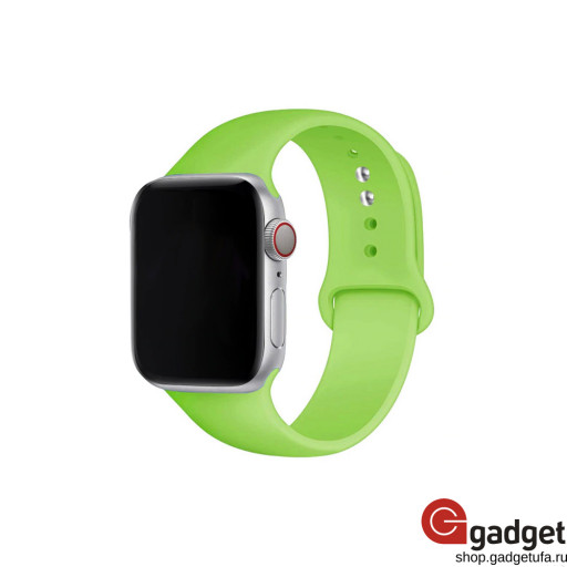 Силиконовый ремешок для Apple Watch 38/40mm зеленый