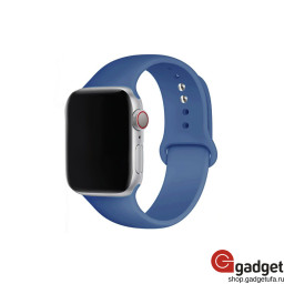 Силиконовый ремешок для Apple Watch 38/40mm морская волна купить в Уфе