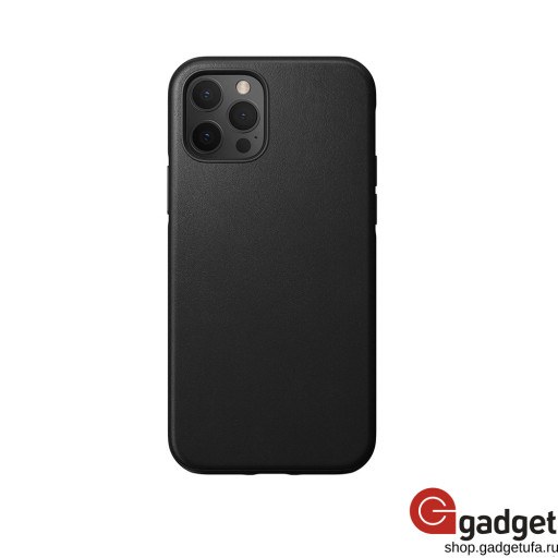 Накладка Nomad для iPhone 12 Pro Max Rugged Case черный