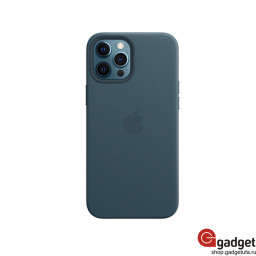 Чехол Apple Leather Case MagSafe для iPhone 12/12 Pro балтийский синий купить в Уфе