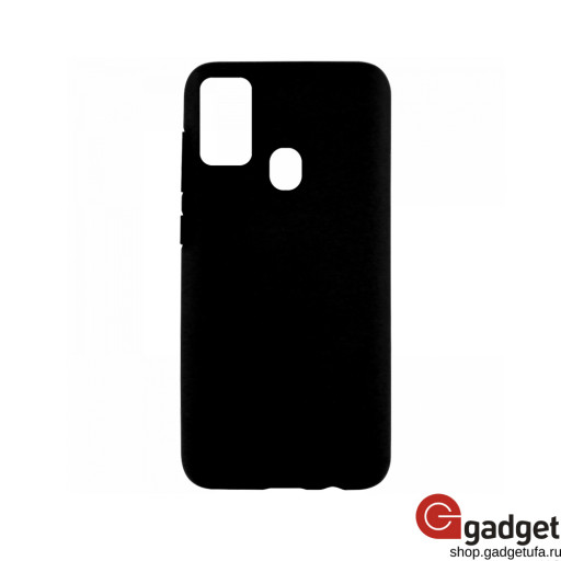 Накладка для Samsung Galaxy M21 силиконовая черная