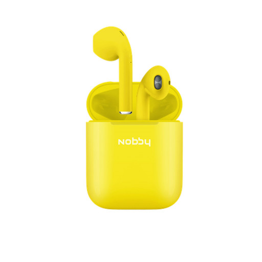 Беспроводные наушники Nobby Practic T-101 желтые