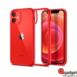 Накладка Spigen для iPhone 12/12 Pro Ultra Hybrid красная купить в Уфе