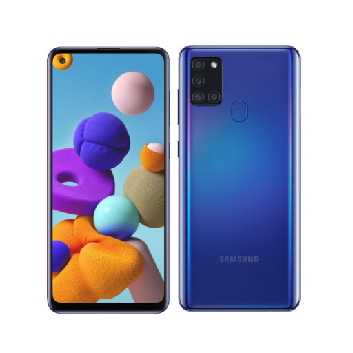 Смартфон Samsung Galaxy A21S 3/32 Синий