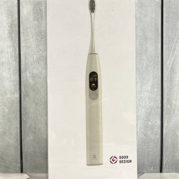 Электрическая зубная щетка Xiaomi Oclean X Sonic Eletric Toothbrush бежевая (международная версия) фото купить уфа