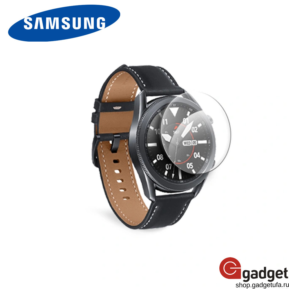 Купить защитная пленка GadgetUfa для Galaxy Watch прозрачная глянцевая .