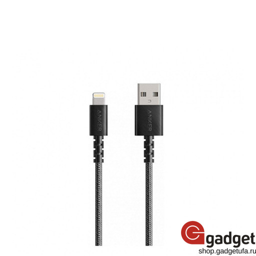 Кабель Anker PowerLine Select+ USB Lightning MFI 0.9m A8012H12 черный