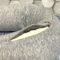 Дорожная подушка Xiaomi 8H Travel U-Shaped Pillow кремовая фото купить уфа