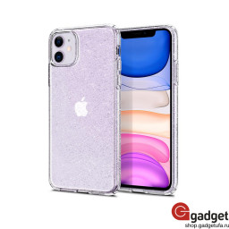 Накладка Spigen для iPhone 11 Liquid Crystal Glitter прозрачная купить в Уфе