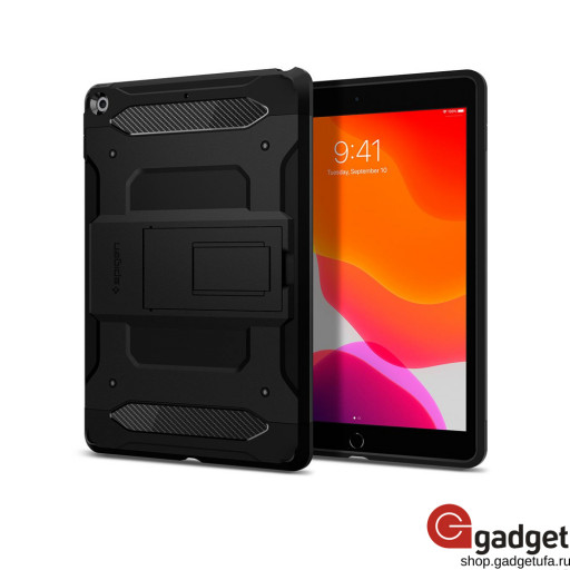 Чехол Spigen для iPad 10.2 Touch Armor Tech черный