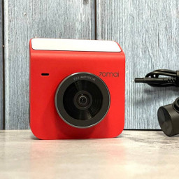 Видеорегистратор Xiaomi 70mai Dash Cam A400+Rear cam красный фото купить уфа