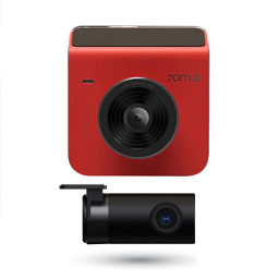Видеорегистратор Xiaomi 70mai Dash Cam A400+Rear cam красный купить в Уфе
