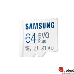Карта памяти Samsung Evo Plus MicroSDXC 64Gb (с адаптером) фото купить уфа