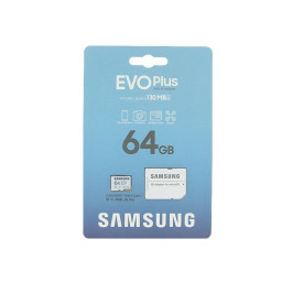 Карта памяти Samsung Evo Plus MicroSDXC 64Gb (с адаптером) купить в Уфе