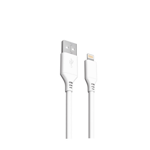 USB кабель Akai CE-611W USB Lightning 1м белый