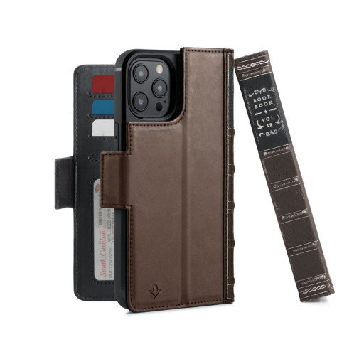 Чехол-книжка Twelve South для iPhone 12 Pro Max MagSafe коричневый