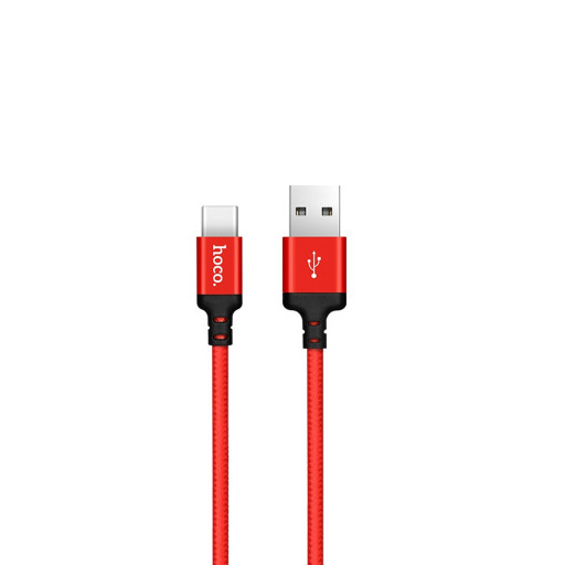 USB кабель Hoco X14 Type-C Time Speed 1m красный