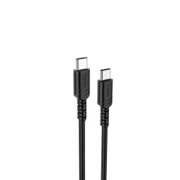 USB кабель Hoco X62 Type-C 5A Fortune черный купить в Уфе