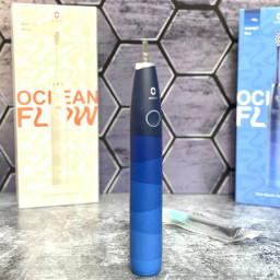 Электрическая зубная щетка Oclean Flow Sonic Electric Toothbrush темно-синяя фото купить уфа
