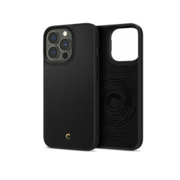 Накладка Spigen для iPhone 13 Pro Cyrill Leather Brick черная купить в Уфе