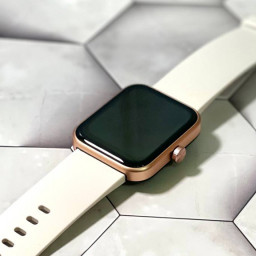 Смарт часы Xiaomi 70mai Maimo Watch золотые с белым ремешком фото купить уфа