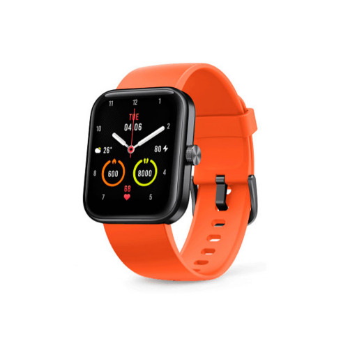 Смарт часы Xiaomi 70mai Maimo Watch черные с оранжевым ремешком
