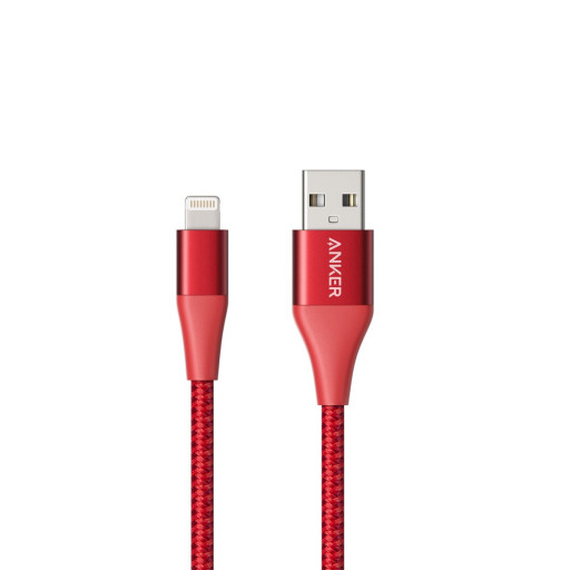 Кабель Anker PowerLine+ II Lightning to USB-C 0.9m красный