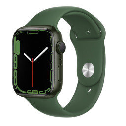 Часы Apple Watch Series 7 45 мм, Корпус из алюминия зелёного цвета, спортивный ремешок купить в Уфе