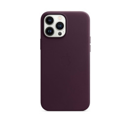 Накладка Apple Leather Case MagSafe для iPhone 13 Pro Max Dark Cherry купить в Уфе