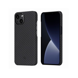 Накладка Pitaka MagCase для iPhone 13 черно-серая купить в Уфе
