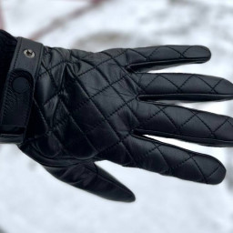 Перчатки кожаные Qimian Seven-Sided Full Touch Screen Sheepskin L Gloves фото купить уфа