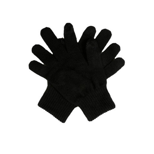 Перчатки Xiaomi FO Touch Screen Warm Velvet Gloves черные без узора