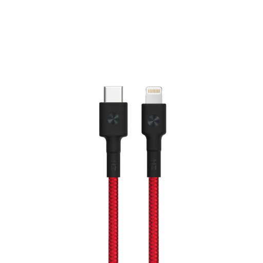 USB кабель ZMI AL873K Type-C Lightning MFi 100 см красный