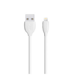 USB кабель Borofone USB to Lightning BX19 Benefit 1m белый купить в Уфе