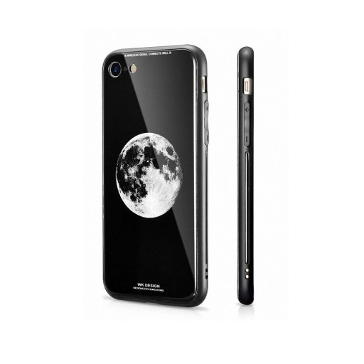 Защитное стекло для iPhone 7/8/SE Moon 0.3mm черное