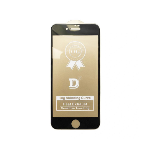 Защитное стекло для iPhone 6/6s OG 3D 0.3mm черное PROMO
