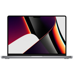 EU Ноутбук Apple MacBook Pro 2021 14.2", Apple M1 Pro 8 core 16ГБ, 512ГБ SSD, Mac OS MKGP3LL/A серый космос купить в Уфе