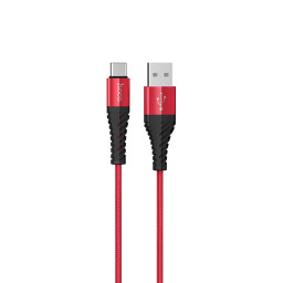 USB кабель Hoco X38 Cool Charging Type-C Cable 1m красный купить в Уфе