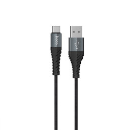 USB кабель Hoco X38 Cool Charging Type-C Cable 1m черный купить в Уфе