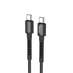USB кабель Hoco X71 Especial 60W Type-C to Type-C Cable 1m черный купить в Уфе