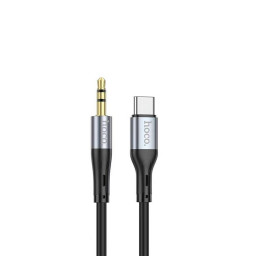 USB кабель Hoco UPA22 Type-C silicone digital audio conversion cable черный купить в Уфе