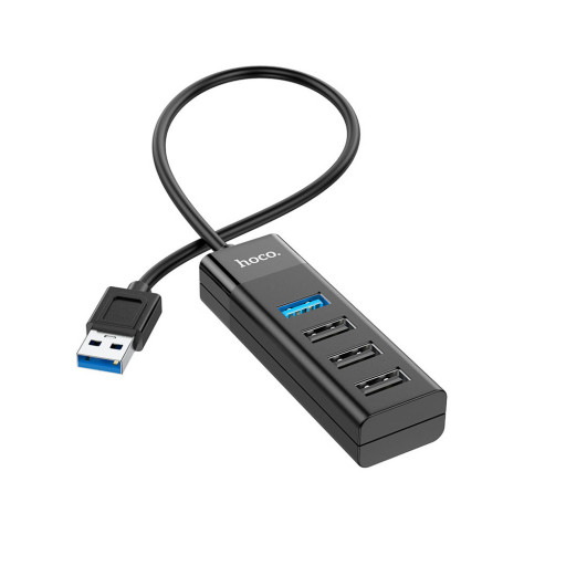 Адаптер Hoco HB25 Easy mix 4-в-1 USB на USB3.0+USB2.0