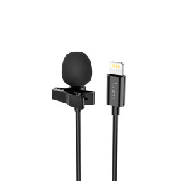 Кабель микрофон Hoco L14 iP Lavalier microphone купить в Уфе