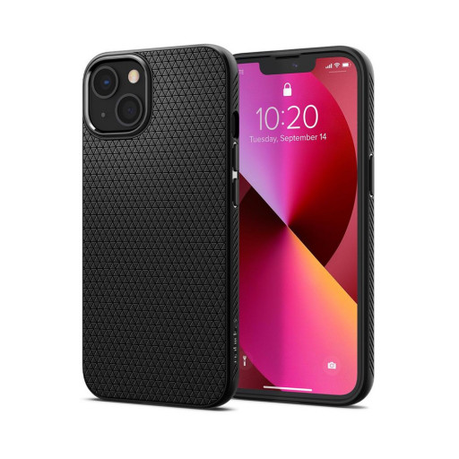 Накладка Spigen для iPhone 13 Mini Liquid Air черная матовая