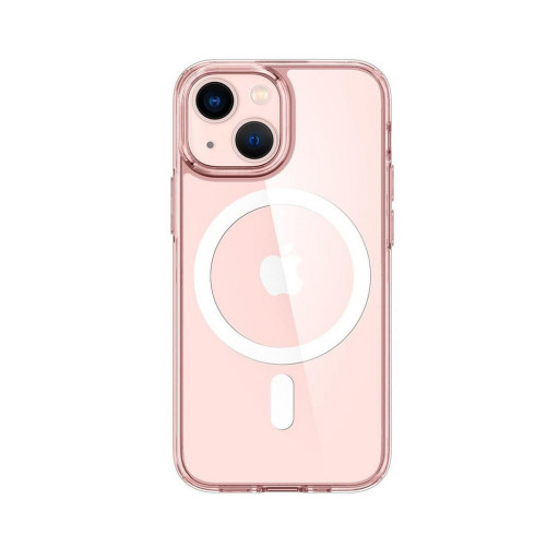 Накладка Spigen для iPhone 13 Mini Ultra Hybrid Mag MagSafe розовая