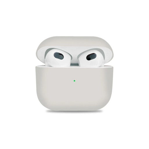 Силиконовый бокс для AirPods 3 бежевый