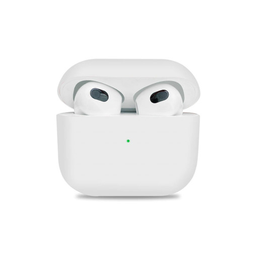 Чехол силиконовый Protection Case для Apple AirPods 3 белый