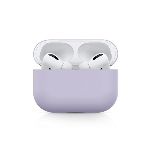 Чехол силиконовый Protection Case для Apple AirPods Pro фиолетовый