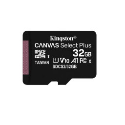 Карта памяти Kingston Canvas Select Plus microSDXC 32GB без адаптера купить в Уфе