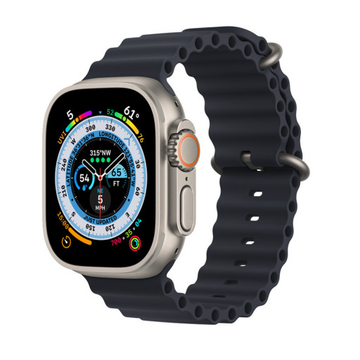 EU Часы Apple Watch Ultra 49mm Корпус из титана, ремешок «тёмная ночь»